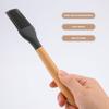 Hemoton 2 Pcs Wooden Handle Silicone Brush Barbecue Brushes Pastry Pastry Baking Bbq Grill Accessories Grill Accessories for Outdoor Silica Gel Barbecue Tool No Shedding view 3
