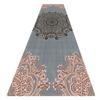 HDGZPA Runner Rug for Hallway Non Slip Floral Print Accent Rugs Low-Pile Entryway Carpet Washable for Kitchen Living Room Bedroom Doorway Entryways Laundry Room (Size : 65x250cm) view 1