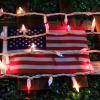 LAMPHOME Patriotic String Lights - Red White Blue Mini Lights with White Wire - 19.6Ft 100 Count UL Certified String Lights for Independence Day Patriotic Holidays Decoration (Red White & Blue) view 4