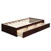 Anwick Storage Bed with 3 Drawers,Solid Wood Twin Bed Platform Frame,Bedroom Living Room Furniture,Wood Slat Support/No Box Spring Needed(Cherry) view 4