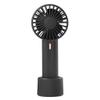 DFDFSFG Small Portable Handheld Fan,Cooling Fan, 3 Speeds Strong Wind,Office,Hiking,Camping,Travel,Mini Fan,Rechargeable Mini Fan Strong Airflow (Color : Black) view 1