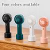 DFDFSFG Small Portable Handheld Fan,Cooling Fan, 3 Speeds Strong Wind,Office,Hiking,Camping,Travel,Mini Fan,Rechargeable Mini Fan Strong Airflow (Color : Black) view 3