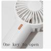 DFDFSFG Small Portable Handheld Fan,Cooling Fan, 3 Speeds Strong Wind,Office,Hiking,Camping,Travel,Mini Fan,Rechargeable Mini Fan Strong Airflow (Color : Black) view 4