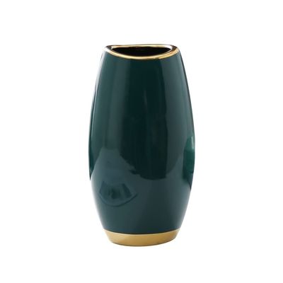 YYDS vase Ceramic Flower Vase Home Decor Vase Table Centerpieces Vase Countertop Decoration 4.3x9.8in Small Flower Bottle Flower vases (Color : B, Size : 11x25cm)