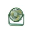 DFDFSFG Small Mini Desk Fan,Rechargeable USB Desk Fan,Powerful,Quiet 3 Speeds Wind Desktop Fan,360 Adjustment Cooling Fan,Home,Office Strong Airflow (Color : Green, Size : 5000mAh) view 1