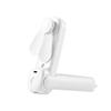 DFDFSFG Small Mini Water Fan,Foldable Portable Fan,Cooling Fan with 2 Speeds,Handheld Desk Fan 2 in 1,Small Pocket Fan,Pink,White Strong Airflow (Color : White) view 1
