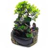 DYRABREST Water Fountain Indoor and Outdoor Relaxation Tabletop Fountain with Illuminated Rolling Ball, Feng Shui Zen Calming Waterfall Sound Tabletop Fountains, Home Decorations for Living Room Gift view 1