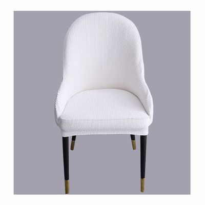 XGANGM Set of 2/4/6/1Bar/Dining Chair Covers Slipcover with Armrest Back Curved Swivel Kitchen/Dining/Living Room Counter Chair Slipcover Bar Stools Height Chair Protector,Cream a,1PC