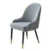 XGANGM Set of 2/4/6/1Bar/Dining Chair Covers Slipcover with Armrest Back Curved Swivel Kitchen/Dining/Living Room Counter Chair Slipcover Bar Stools Height Chair Protector,Silver Grey,1PC view 1