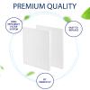 Allisfresh D480 Replacement Filter D4 Compatible with Winix D480 Air Cleaner Purifier Ture HEPA Only, Item Number 1712-0100-00, D4 Filter 3 Pack view 2