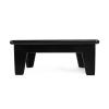 CONSDAN Step Stool for Bed - USA Grown Oak, Wooden Stool for Adults and Seniors, 6.5" High, Non-Slip Mat, No Assembly Needed, Solid Wood, Black Color view 4