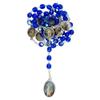 Our Lady of Sorrows | Catholic Devotional Prayer Beads | Includes Plastic Hard Case and Instructions | Great Religious Gift for First Holy Communion and Confirmation (Blue) view 1