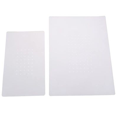2Pcs Silicon Rubber Pad Non-Slip Mat For Pad Cellphone LCD Screen Vacuum Suction Separator High Temperature Silicone Pad (Color : A)