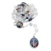 Our Lady of Sorrows | Catholic Devotional Prayer Beads | Includes Plastic Hard Case and Instructions | Great Religious Gift for First Holy Communion and Confirmation (Clear) view 1