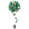 Our Lady of Sorrows | Catholic Devotional Prayer Beads | Includes Plastic Hard Case and Instructions | Great Religious Gift for First Holy Communion and Confirmation (Green) view 1