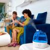 AquaOasis Cool Mist Humidifier (6L Water Tank) Quiet Ultrasonic Humidifiers for Bedroom & Large room - Adjustable -360 Rotation Nozzle, Auto-Shut Off, Humidifiers for Babies Nursery & Whole House view 2