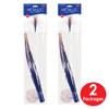 Beistle 2-Pack Plastic Metallic Spray Centerpieces in Red, Silver, & Blue, Patriotic Party Decorations for 4th of July, Memorial Day, American Party Supplies, 19" view 3