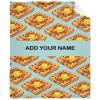 Anuruddha Waffle Personalized Blanket with Name Custom Text Blankets for Bedroom Couch, Lightweight Personalized Gift for for Waffle Lovers Oversize (120"x90") view 1