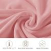 6 Pack Dusty Pink Spandex Folding Chair Covers in Stretch Washable Fabric for Wedding, Party,Holidays,Celebration and Other Special Events view 3