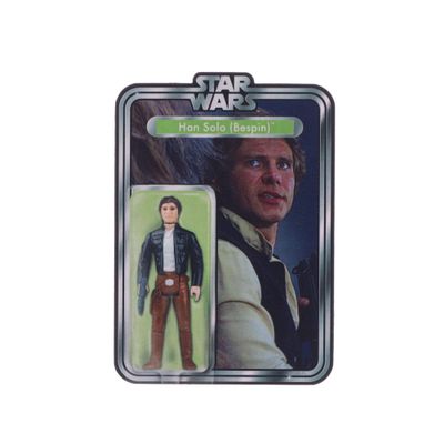 AQUARIUS Star Wars Han Solo Action Figure Funky Chunky Novelty Magnet for Refrigerator, Locker, Whiteboard & Game Room Officially Licensed Merchandise & Collectibles