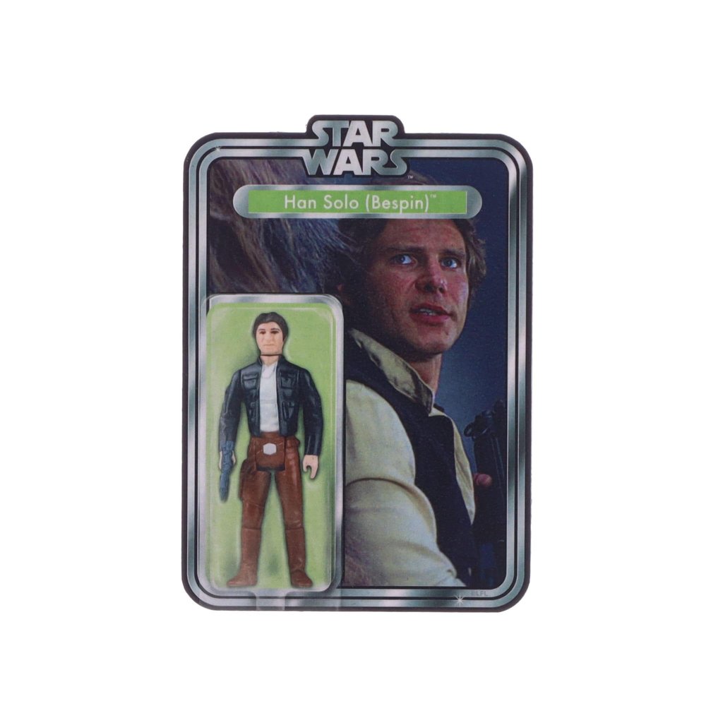 AQUARIUS Star Wars Han Solo Action Figure Funky Chunky Novelty Magnet for Refrigerator, Locker, Whiteboard & Game Room Officially Licensed Merchandise & Collectibles