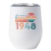 Awesome Since 1948 Wine Glass 77 Years Cup 77th Bday Beach Sunset Tumbler Gift view 1