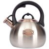3.1 Quart Teal Whistling Tea Kettle for Stove Top, Food Grade Stainless Steel view 1