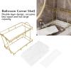 Bathroom Organizer Countertop Perfume Organizer Makeup Organizer Cosmetics Storage Display Rack 2 Tier Shelf Organizer Vanity Tray Dresser Shelf view 4