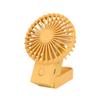 DFDFSFG Small Handheld/Countertop Mini Fan,Folding Fan,USB Rechargeable Fan,Home,Outdoor,3 Speeds 1-2 Hours Quiet Working,Cooling Fan Strong Airflow (Color : Yellow) view 1