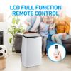 COBY Portable Air Conditioner 4-in-1 AC Unit, Heater, Dehumidifier & Fan, Air Conditioner 15,000 BTU Portable AC Unit with Remote Control for Rooms up to 775 Sq. Ft., 24-Hour Timer, & Installation Kit view 4