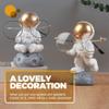 Zerodeko Astronaut Eyeglass Holder Stand Unique Spaceman Decorative Rack for Office Home Car Spectacle Display for Chic Desk Decor and Theme view 3