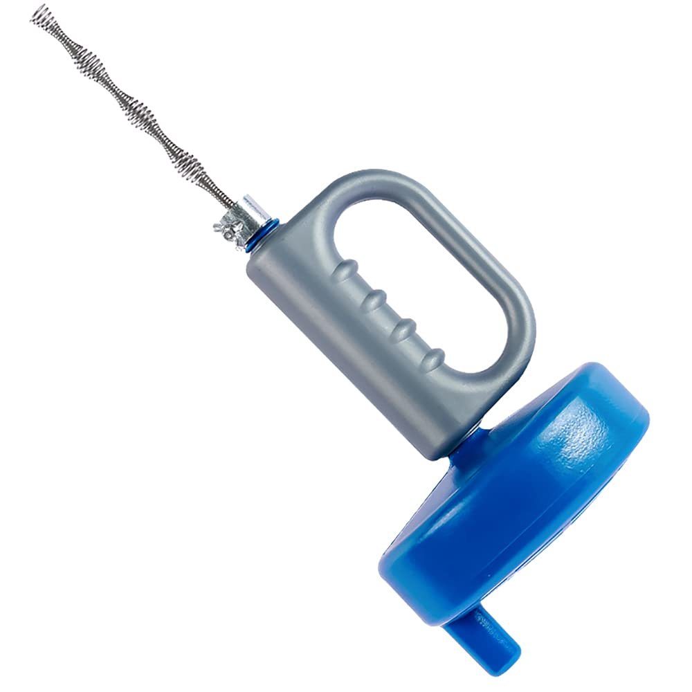 Jieotwice Manual Dredging Machine Kitchen Toilet Sewer Blockage Hand Tool Manual Pipe Dredger Drains Dredge Drill-Powered Extension 10M Drain Cleaner Spring