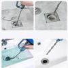Jieotwice Manual Dredging Machine Kitchen Toilet Sewer Blockage Hand Tool Manual Pipe Dredger Drains Dredge Drill-Powered Extension 10M Drain Cleaner Spring view 4