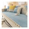 Etlegor Chenille Sofa Cover, 1/2/3/4 Seater Sofa slipcover Two-Color Design Non-Slip Couch Cover Furniture Protector armrest Covers Settee Cover Sofa Throw Cover Pet Kids,Children,Dogs view 1