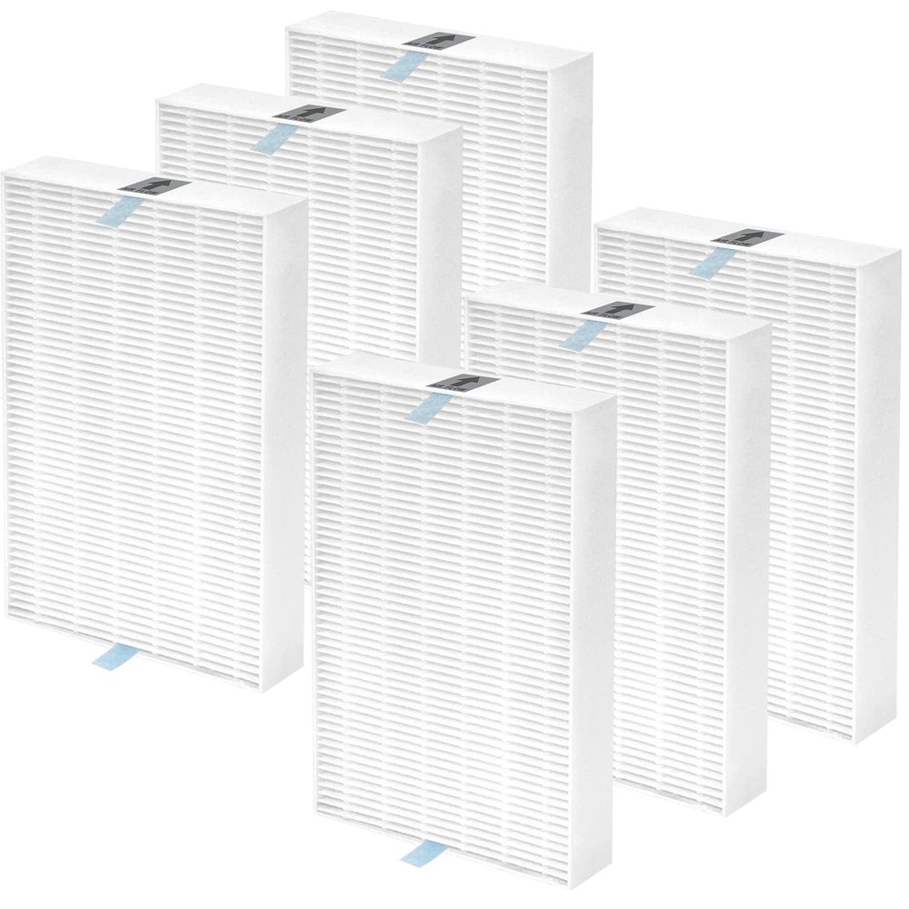 HPA300 HEPA Replacement Filter R Compatible with Honeywell HPA300, HPA200, HPA100, HPA090 Series and HPA5300 Air Cleaner Purifier, True HEPA Filter R (HRF-R3 & HRF-R2 & HRF-R1, 6 Pack)