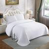 CCUNSZI Bedspread Quilt Set Twin Full/Queen King Size-100% Cotton 3 Piece Luxury Soft & Lightweight Bedding for All Seasons, Reversible Coverlet Bedding Set,White,Twin view 1