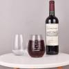 17 oz Stemless Wine Glasses, Don't Wake Up My Love, Till He Would Clear Drinking Glass, Funny Novelty Gift Idea for Party Kitchen Made in USA view 2