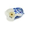 Polmedia Polish Pottery Salt Shaker UNIKAT - Cobalt Poppies Pattern Handmade in Boleslawiec Poland by Ceramika Artystyczna + Certificate of Authenticity view 4