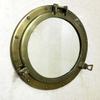 20" Nautical Marine Ship Portholes Window Mirror Round Ship Boat Porthole Window Glass Porthole Wall Decor view 1