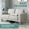 Home Intuition Heavy Duty Adjustable Bed Risers Furniture Riser 3, 5 or 8-Inch, 4 Pack (Grey W/USB) view 3