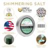 Brew Glitter - Shimmering Green Rimming Salt (1LB, 1x Resealable Bag) Edible Glitter Blended Cocktail Garnish for Mixed Drinks and Beverages view 4