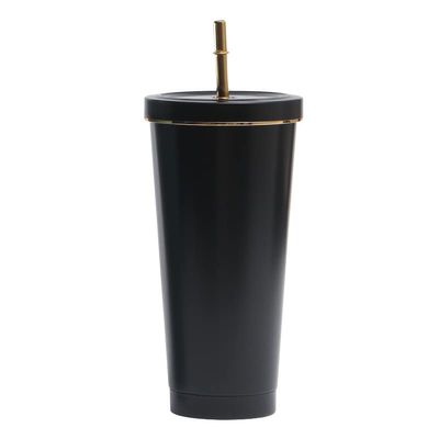 750ML Large Capacity Straw Coffee Cup Simple Insulation Cup Water Cup Macaron Coffee Cup (Color : Pink, Size : 750ML)