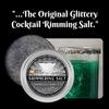 Brew Glitter - Shimmering Black Rimming Salt (1LB, 1x Resealable Bag) Edible Glitter Blended Cocktail Garnish for Mixed Drinks and Beverages view 4