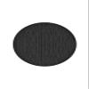 HBS XL Oak Round Cushion 36" Swivel Extra Tall Bar Stool with Smooth Legs, Medium Finish, and Graph Coal Seat view 3
