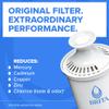 Brita X-Large 27 Cup Water Dispenser, Includes 1 Filter, Gray view 3