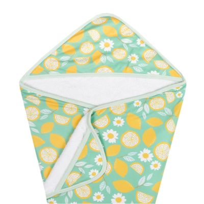 Copper Pearl Hooded Bath Towels Premium Knit/Terry Cloth Baby Towels with Hood, Pockets, and Cool Designs - Great to Gift and Make Bath Time Fun - Baby Bath Towel, Lemon