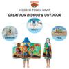 Santiago Of The Seas Bath/Pool/Beach Soft Cotton Terry Hooded Towel Wrap, 24 in x 50 in, By Franco Kids view 4