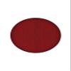 HBS XL Oak Round Cushion 24" Swivel Counter Stool with Smooth Legs, Natural Finish, and Graph Ruby Seat view 3