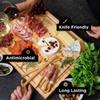Extra Large XL Cutting Board from North American Maple - Heavy Reversible Butcher Block with Juice Groove for Cutting Meat and Juicy Veggies Easily - Maple Chopping Board - 24x18x1.5 inches view 3