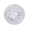 DNYSYSJ Rockery Water Fountain,Rockery Fountain Waterfall Feng Shui Tabletop Resin Decor with LED Crystal Ball view 4